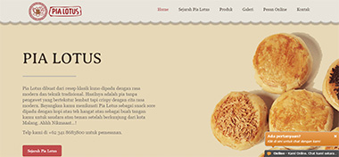 Pia Lotus <i>Oleh-oleh Khas Malang</i>